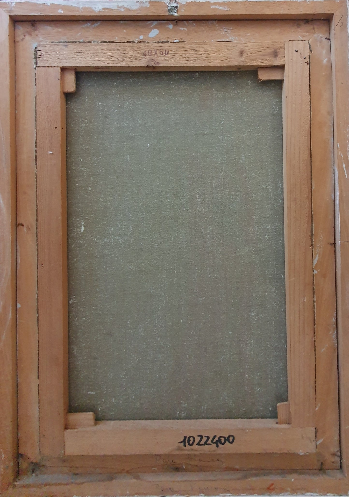 1950's Oil in Canvas of Japanese Couple