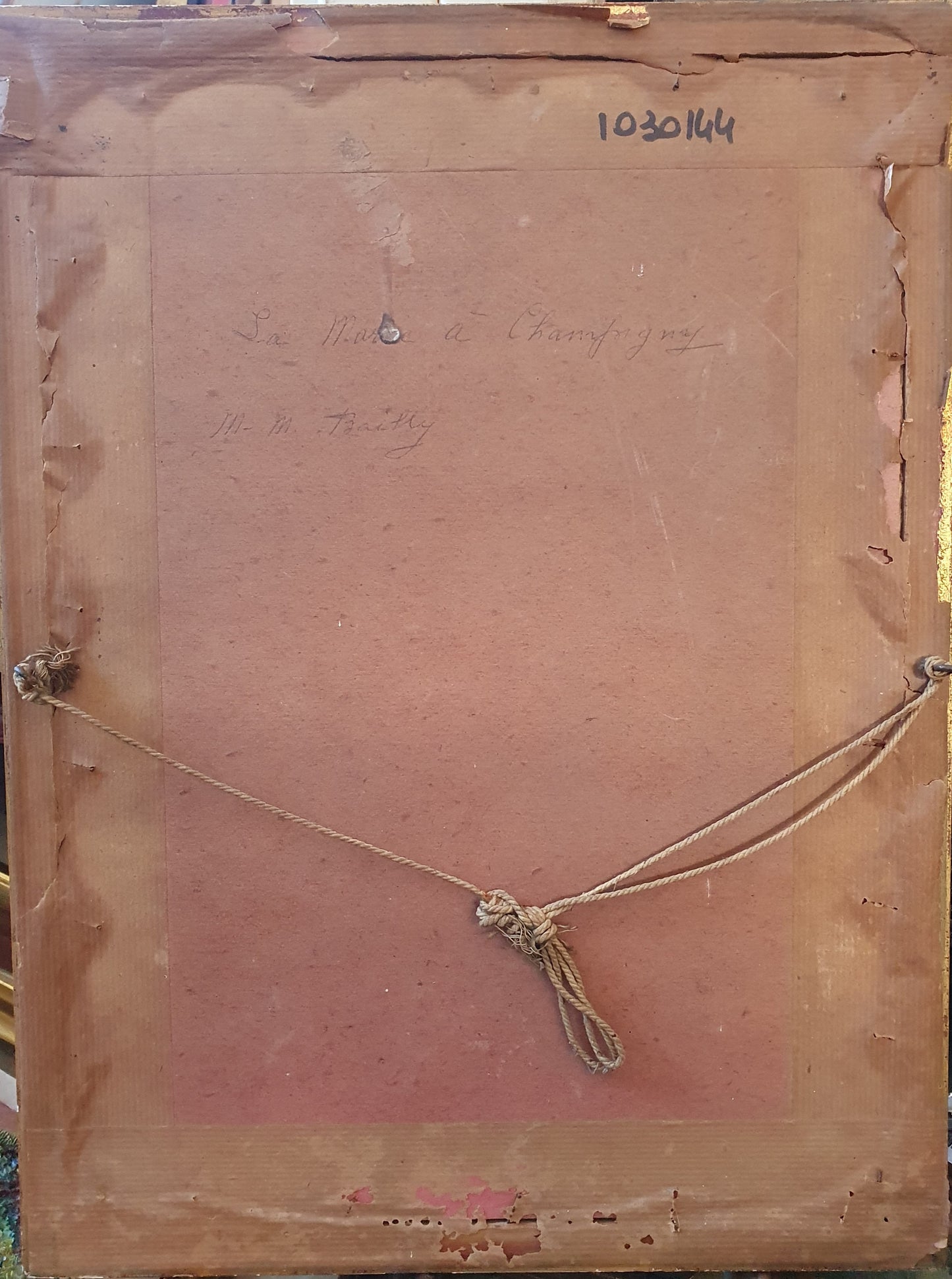 ME Bailly “La Marne a Champigny” Acquerello