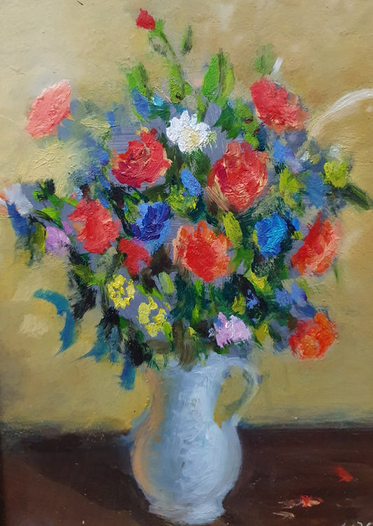 A Good Sized Bright and Cheerful Mid Century Still Life