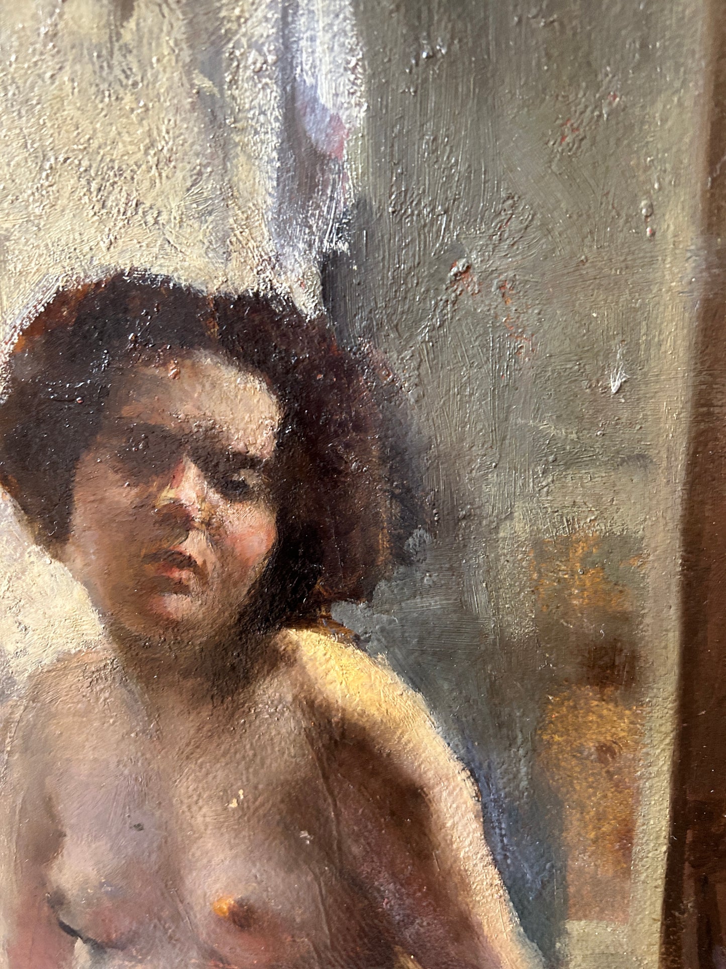 Nude Att Telemaco Signorini 1825-1901