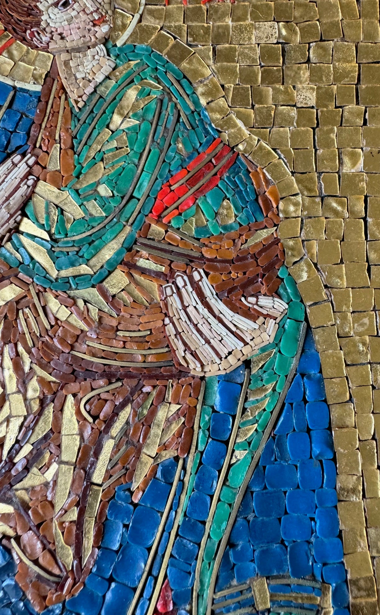 MICROMOSAIC PANEL BY LORENZO CASSIO, VATICAN MOSAIC STUDIO C1900