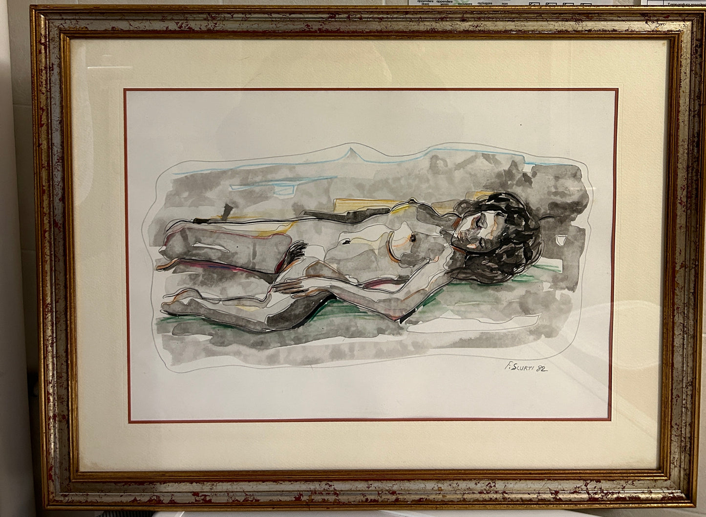 Nudo disteso di Franck Scurti