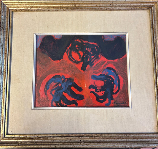 Abstract Portrait Mid Century C1960