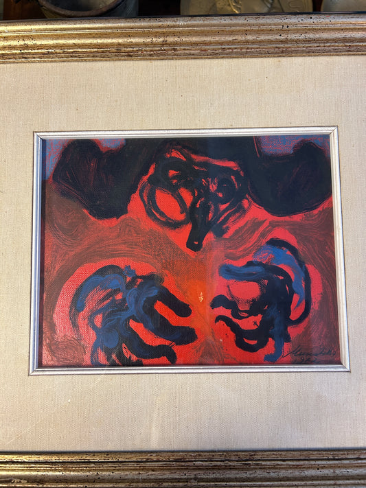 Abstract Portrait Mid Century C1960