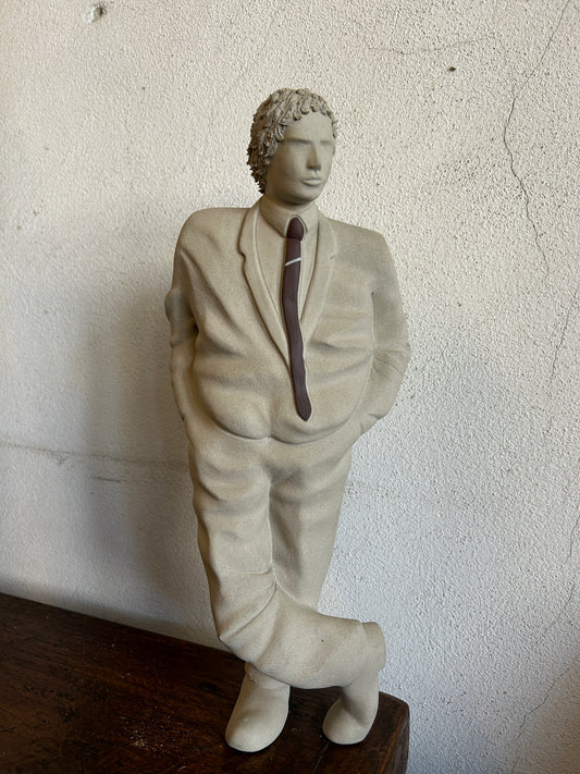 The Gentleman Italian ceramic Sculptor limited edition C1980's