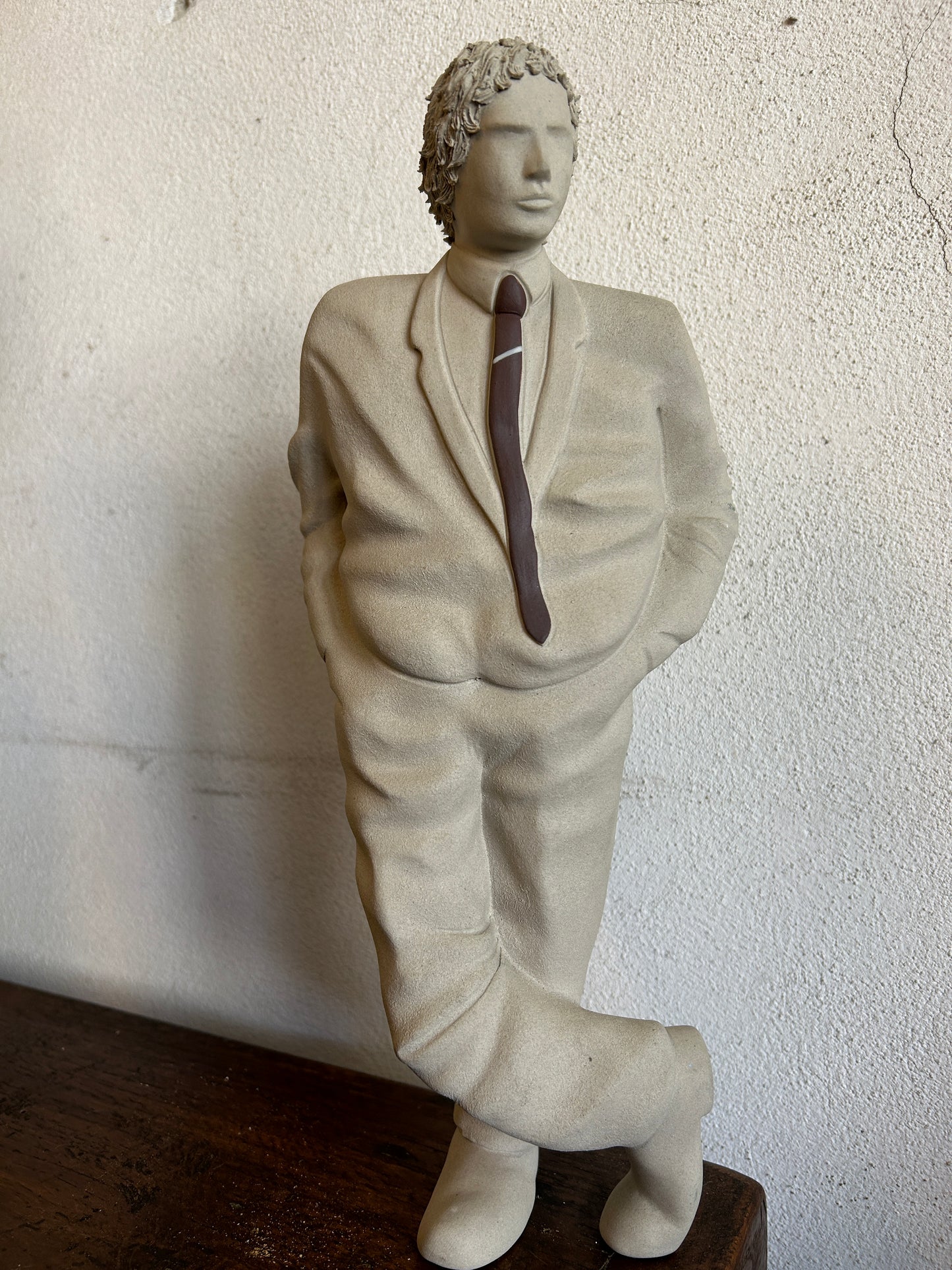 The Gentleman Italian ceramic Sculptor limited edition C1980's
