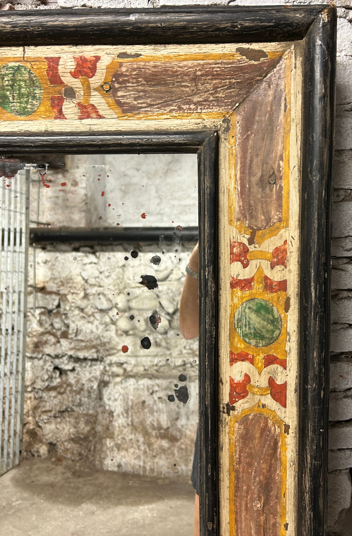 Antique Italian (early 19th Century) Carved Wood Casetta Frame Mirrors