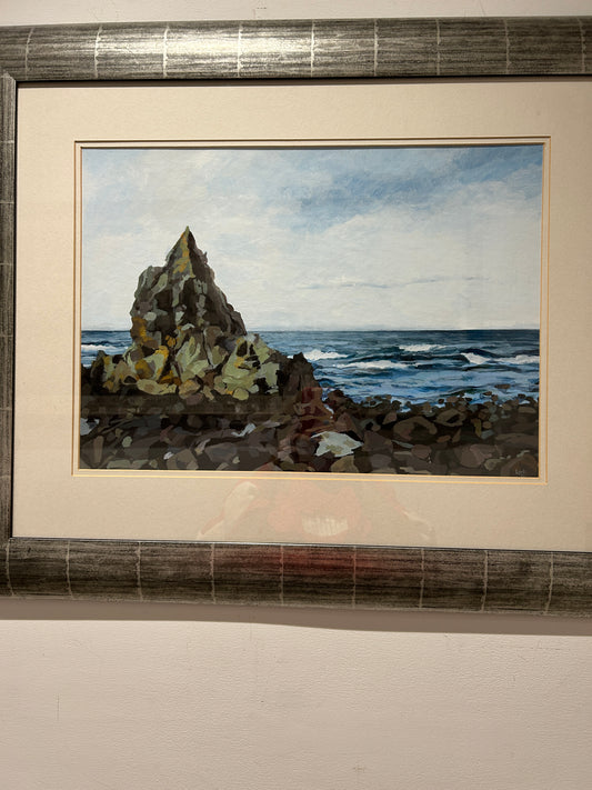 Scottish Seascape by Leigh D. Walker.