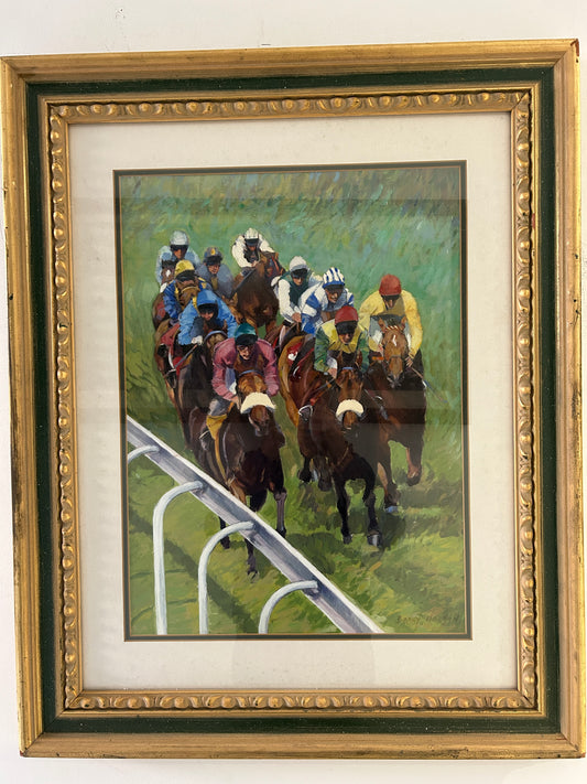 “Ready to Swoop - Epsom” by Barry Hobson