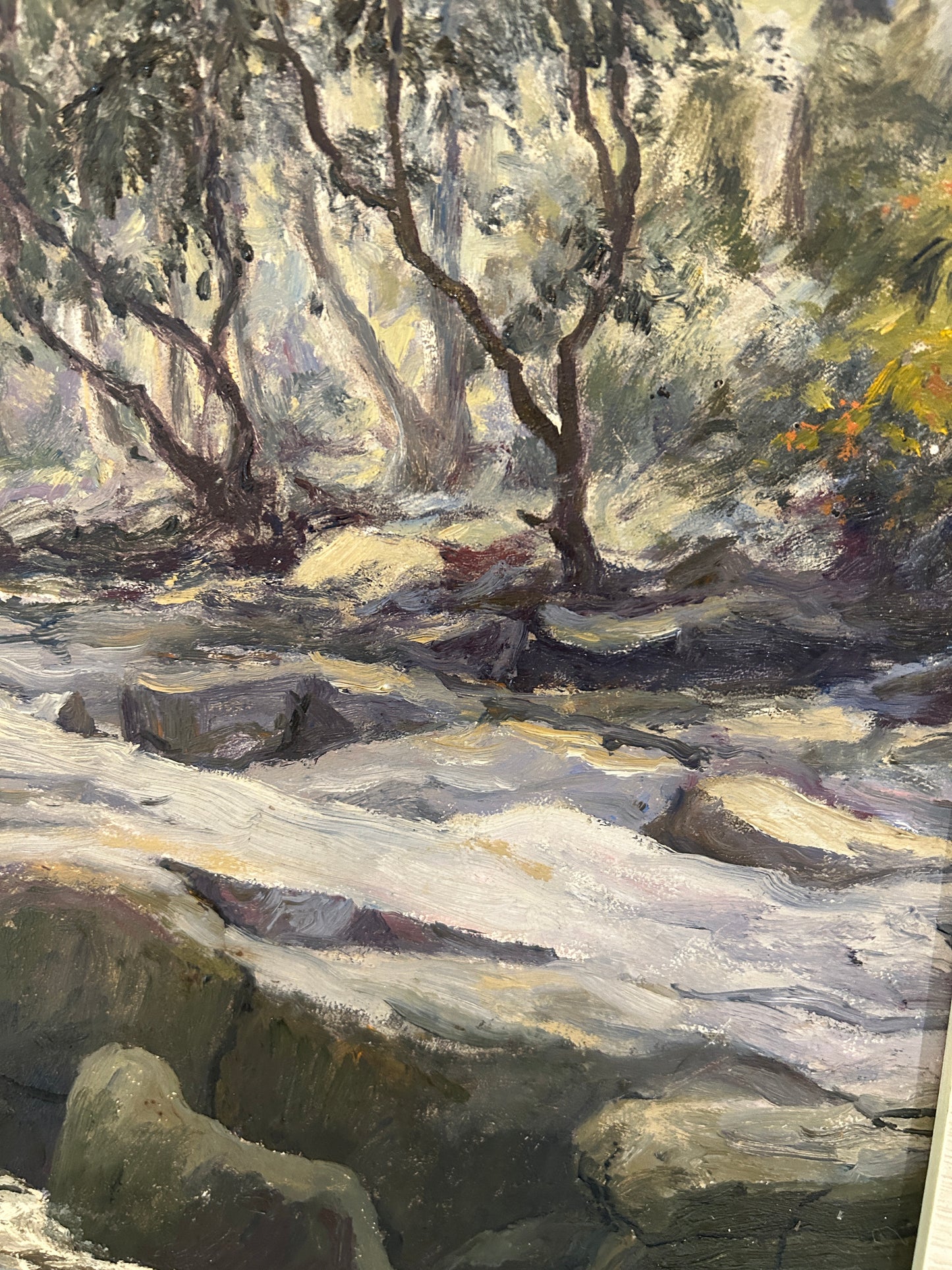 Mid Century View of Lamorna Valley by Denys Law