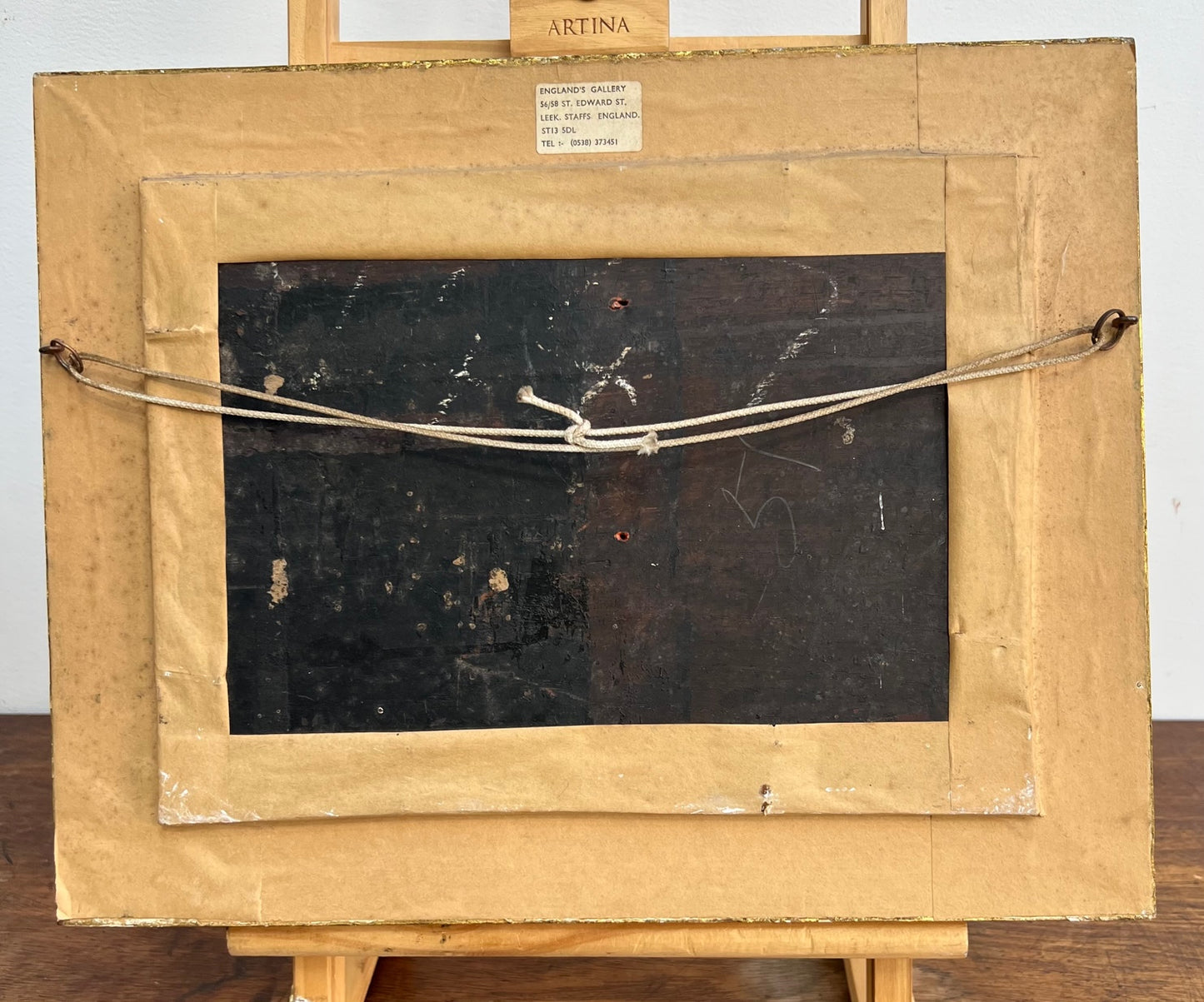 Early 19th Century Oil on canvas (laid on panel) Seascape. Very Turneresque