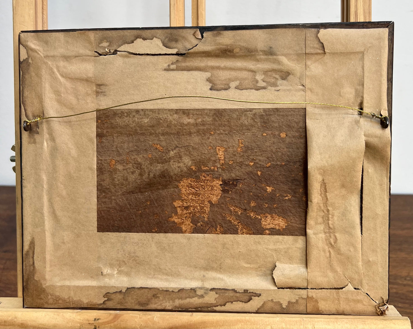 Mid-19th century China School gouache painting sailing ship (Possibly Hong Kong)