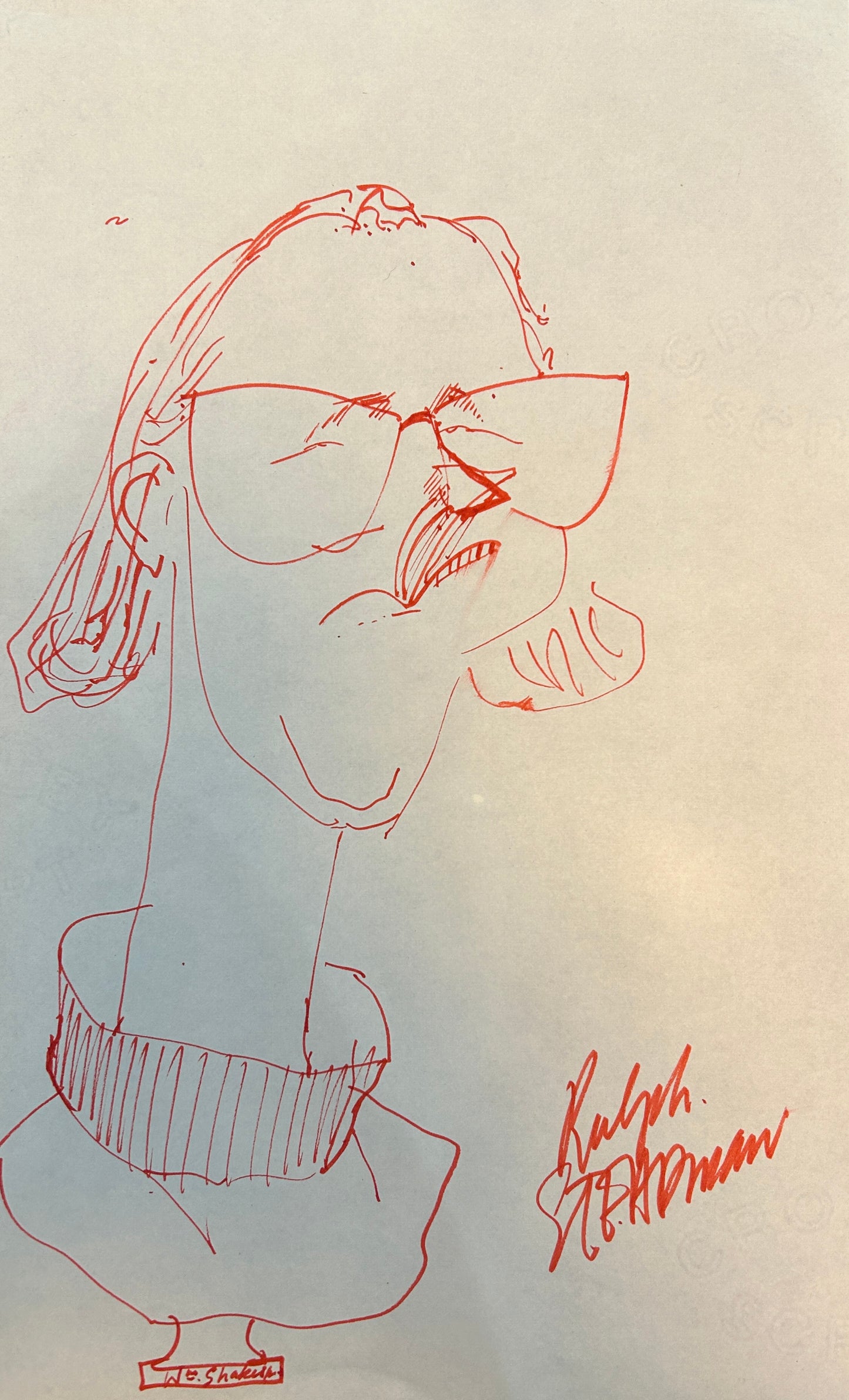 3 Drawings by Ralph Steadman