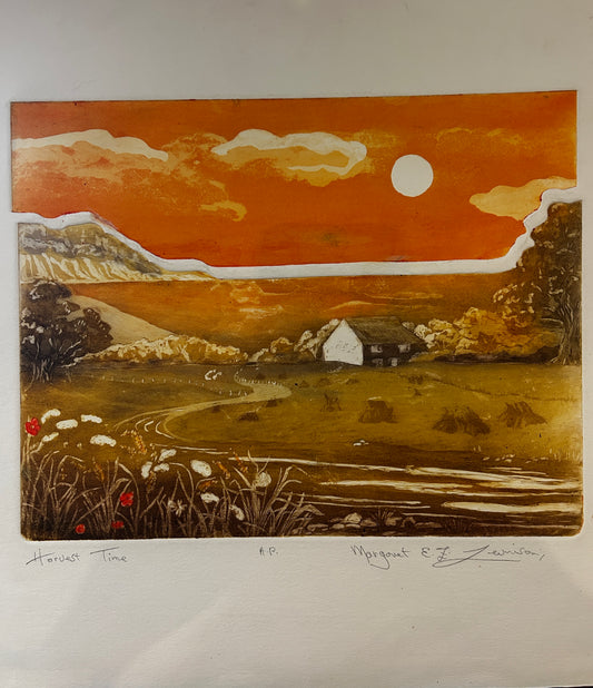 Harvest Time by the British Artist Margaret Estelle Zelda Levinson