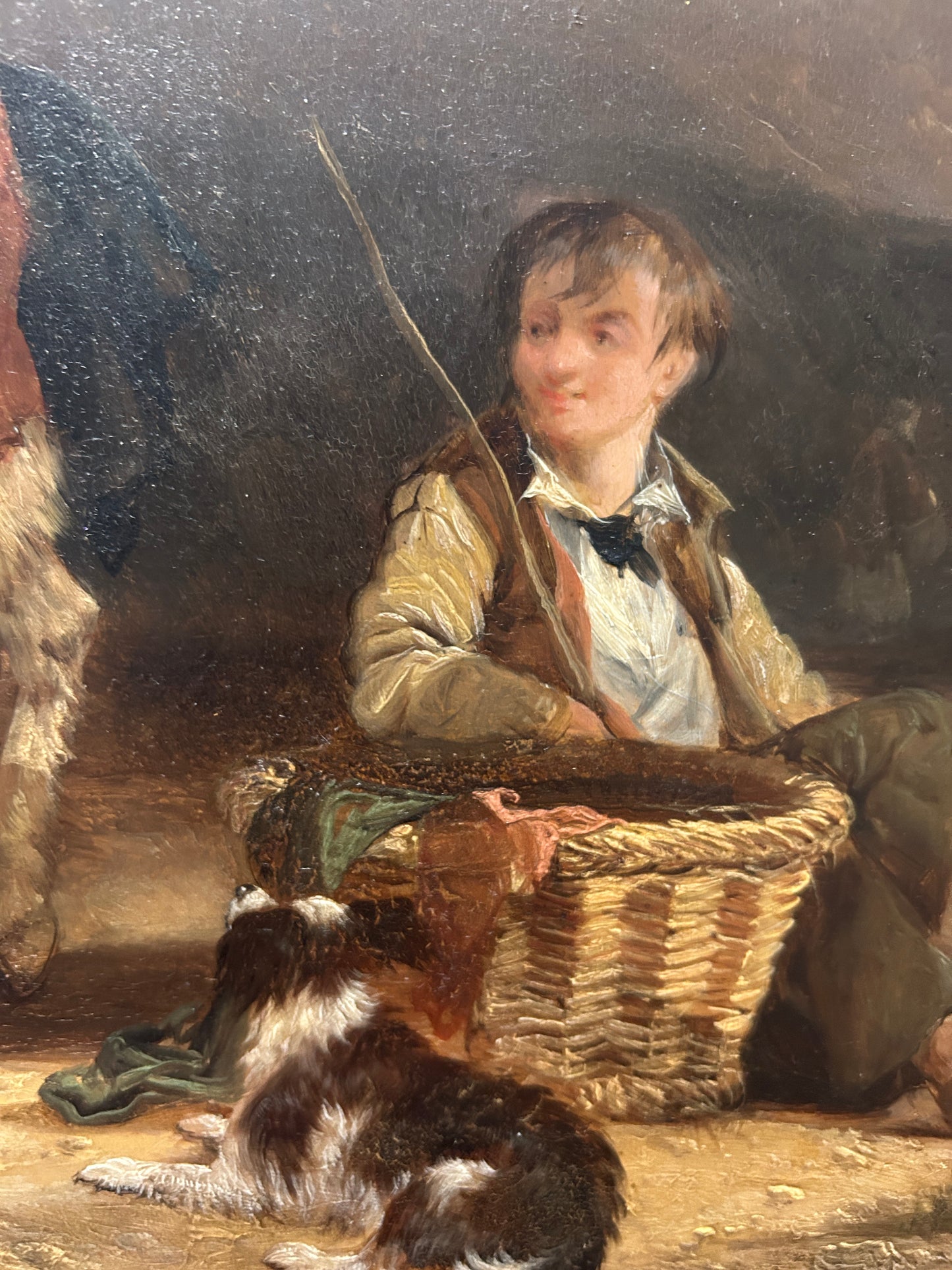 William Shayer 1789-1878 Oil on Board in Gilt Frame