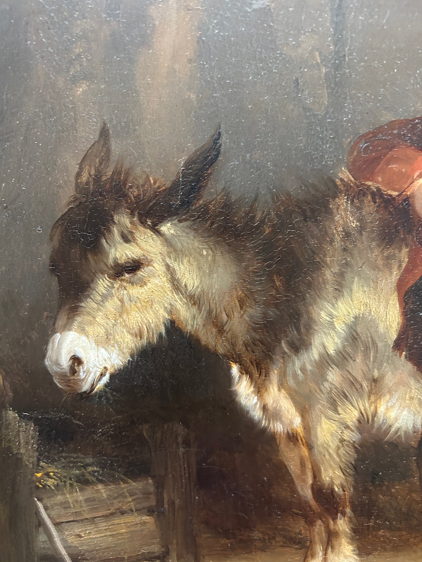 William Shayer 1789-1878 Oil on Board in Gilt Frame