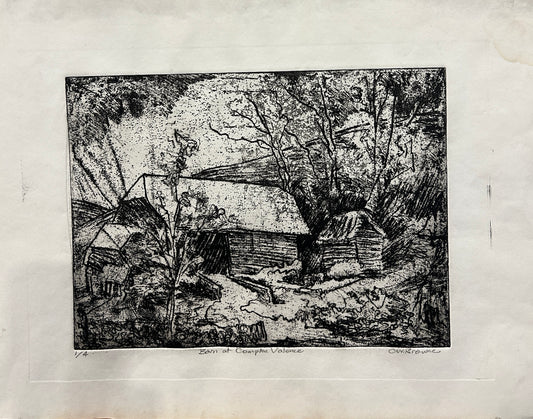 Barn at Compton Valence, by Christopher Browne