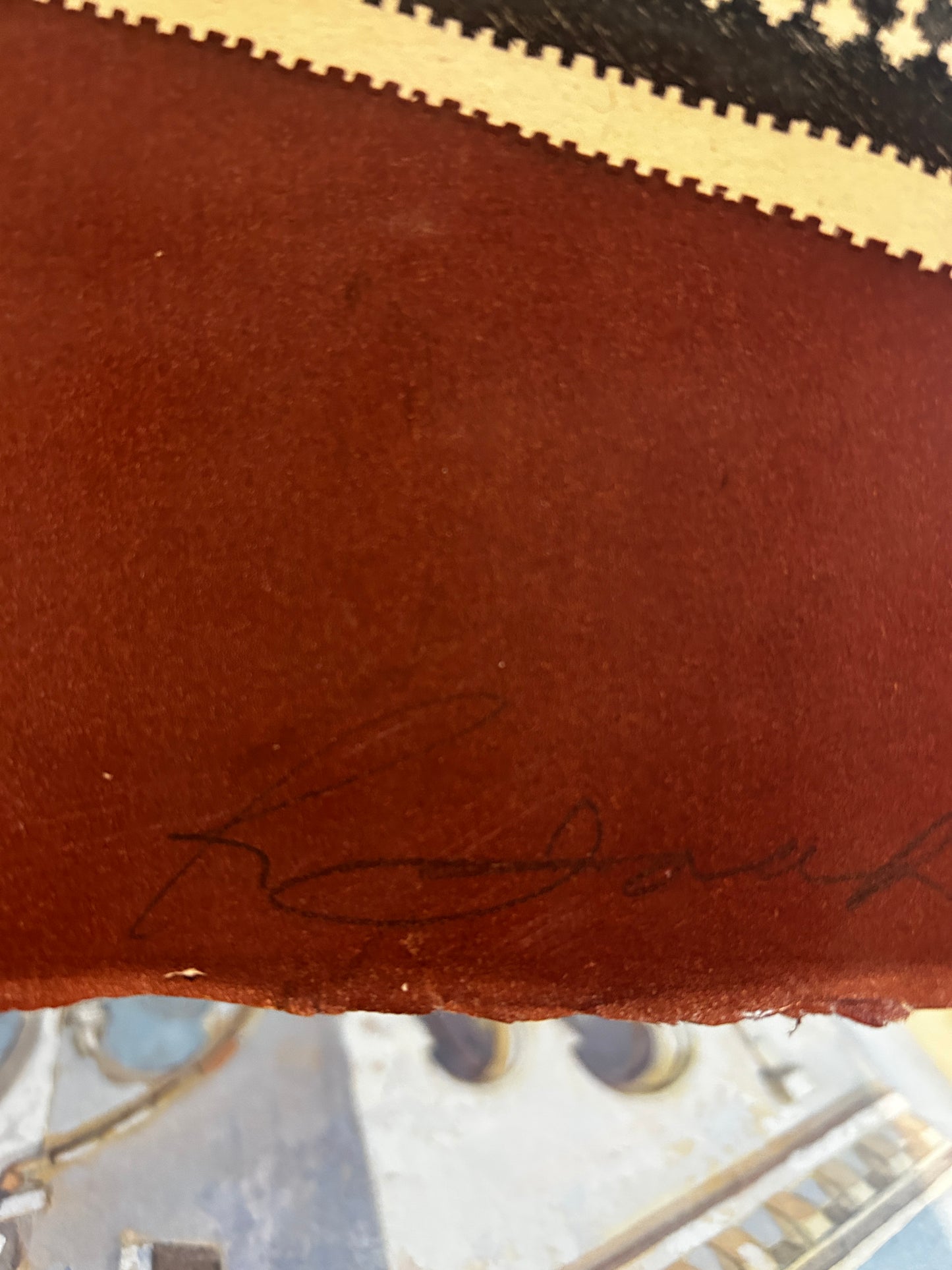 Rima Farah Limited Edition Embossed Signed Etching