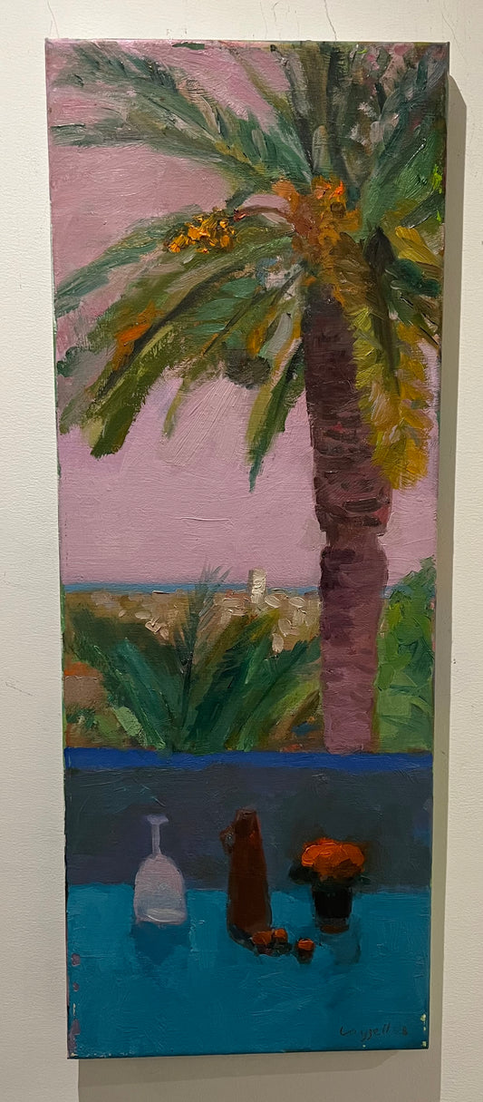 Beautiful colourist painting by the sought after South African artist Cathy Layzell