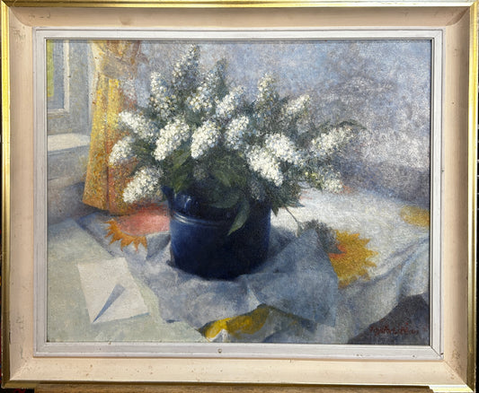 Still Life Spring Floral Oil on Canvas