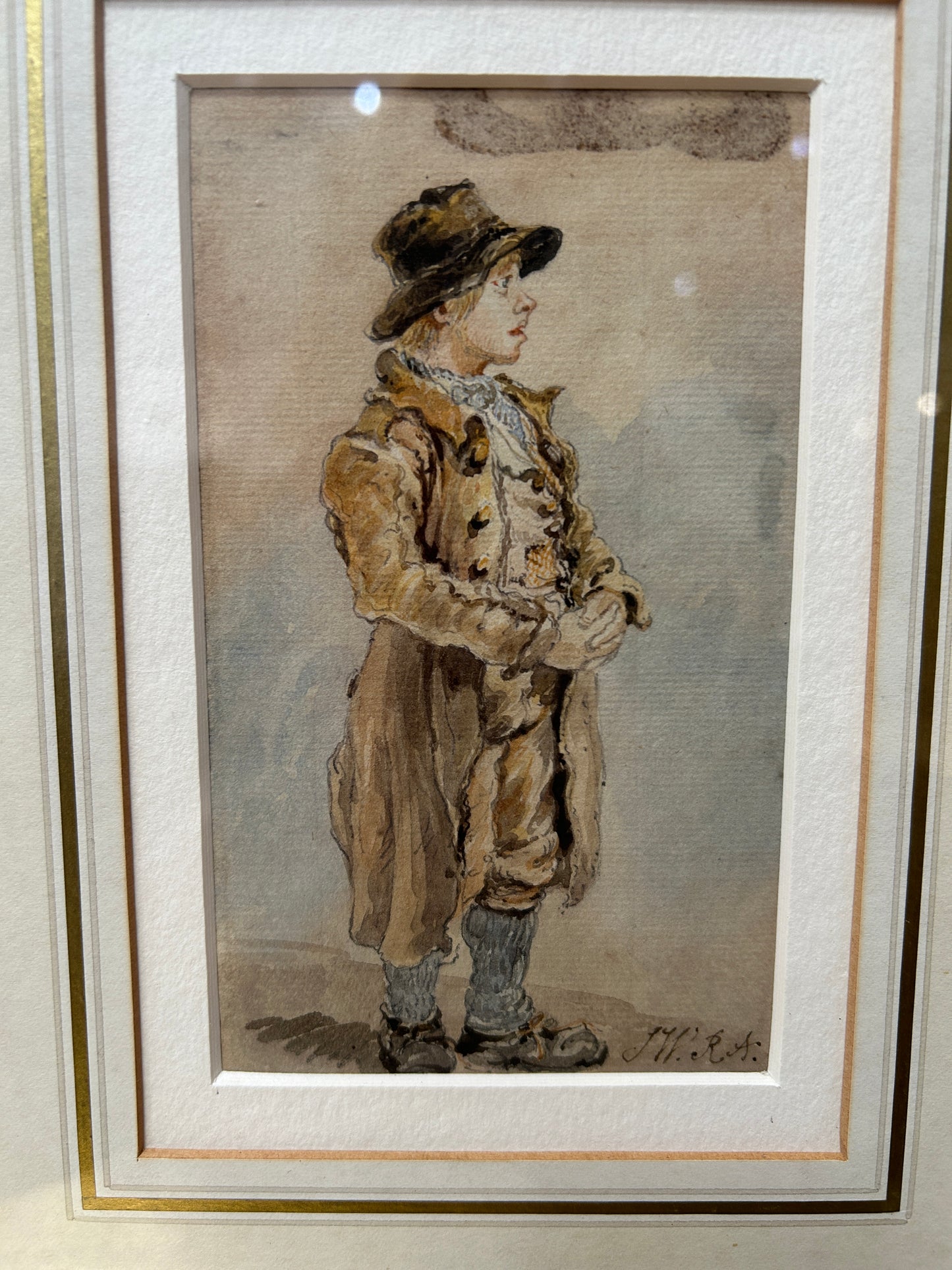 Vagabondo Acquerello di James Ward n. 1769