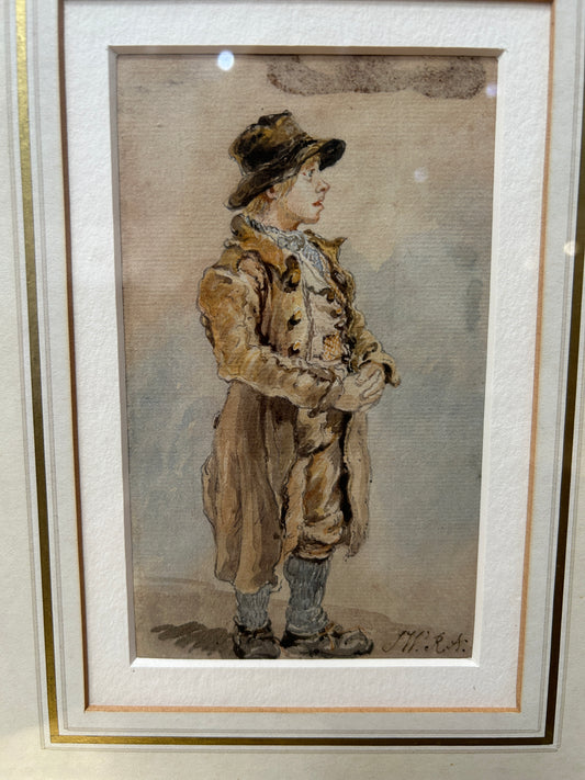 Vagabondo Acquerello di James Ward n. 1769