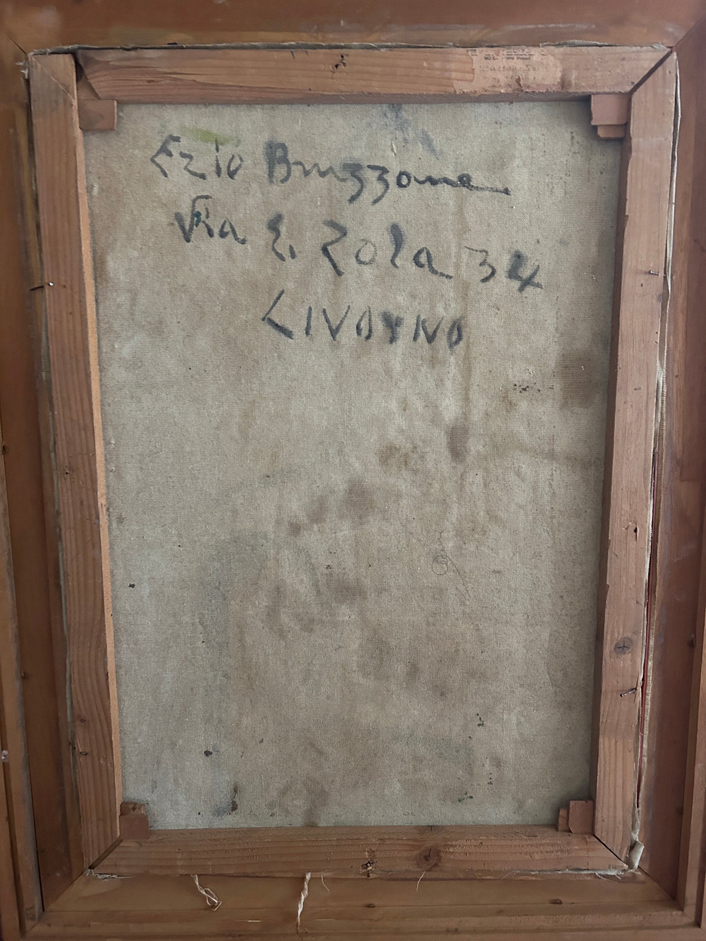 Italian Abstract by Ezio Bruzzone 1924-2015