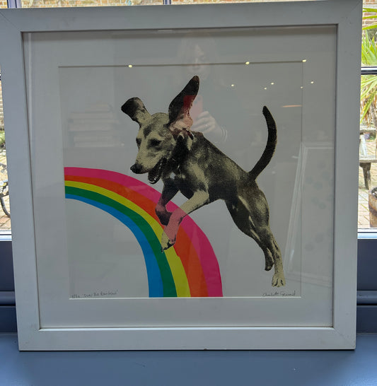 ”Over the Rainbow” Ltd edition screen print by Charlotte Gerrard
