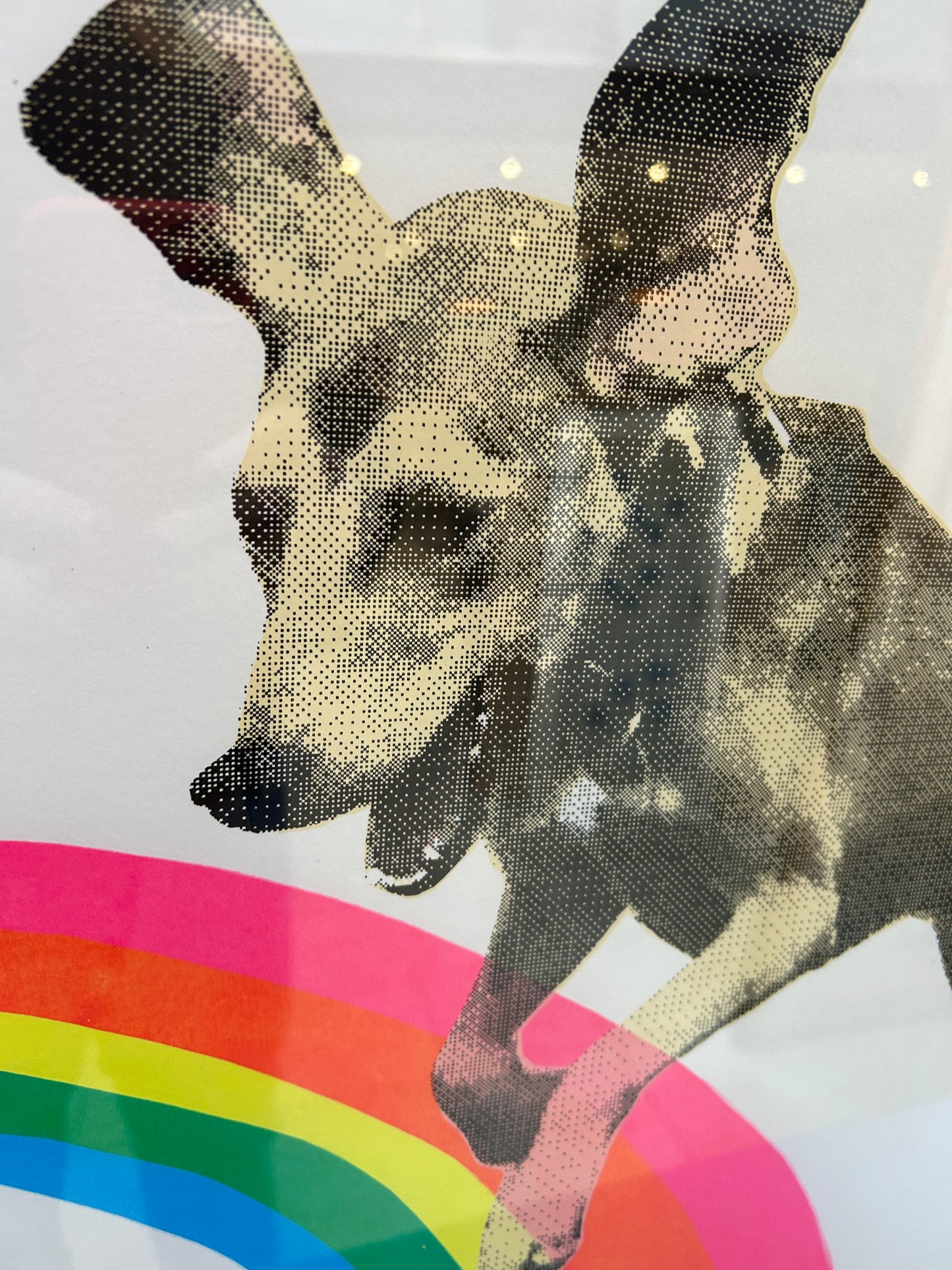 ”Over the Rainbow” Ltd edition screen print by Charlotte Gerrard