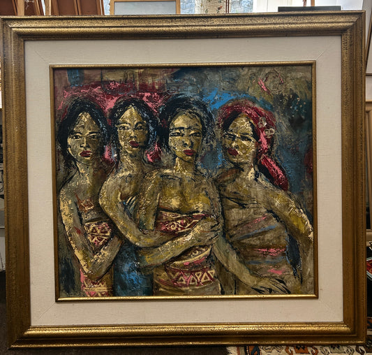 Exotic Balinese Women Portrait