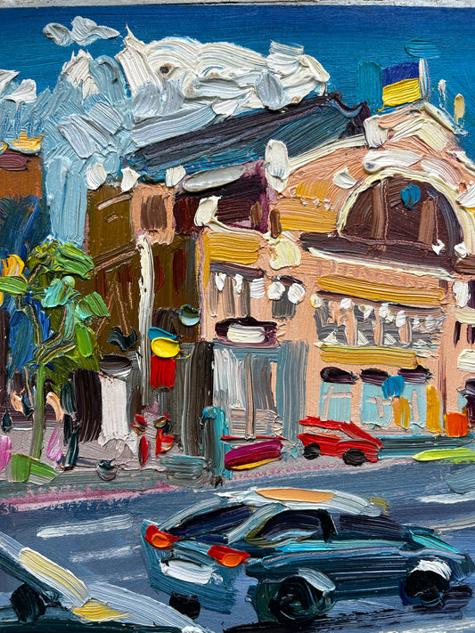 Bessarabian Market Scene by Ole Karako, Ukraine