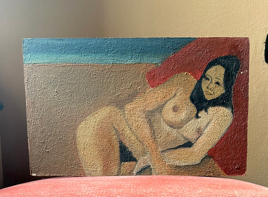 Sensuale nudo femminile sdraiato