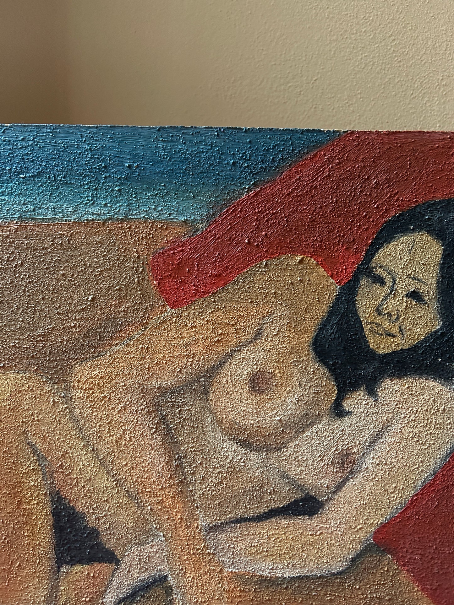 Sensuale nudo femminile sdraiato