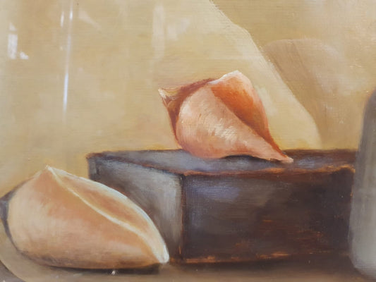 Stunning set of Italian School still life in the style of Morandi