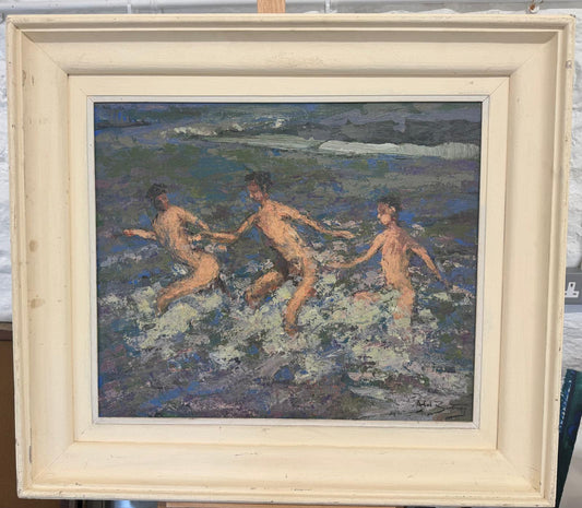 Abel Betram 1905-1939, France, Original Signed Oil Painting