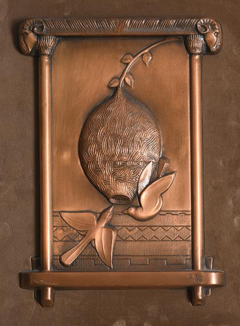 ROBERT BAIN (BRITISH/SOUTH AFRICAN 1911-1973) BIRDS COLLECTING THE NECTAR 1963