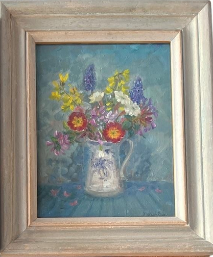 Still Life by Muriel Rose Oil on Board