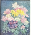 Still Life by Muriel Rose Oil on Board