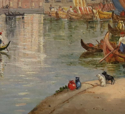 G Casselli (Italian 19th Century) Venice