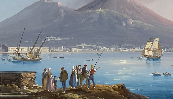 Extraordinary set of 19th Century Italian Paintings by Gioacchino La Piro
