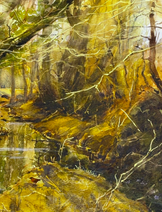 Ann Whalley Secret Waters Autumn Forest Stream