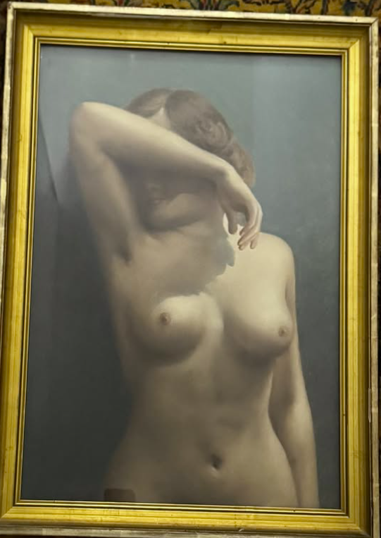 1941 Pastel on Board 'Nude' Framed Signed