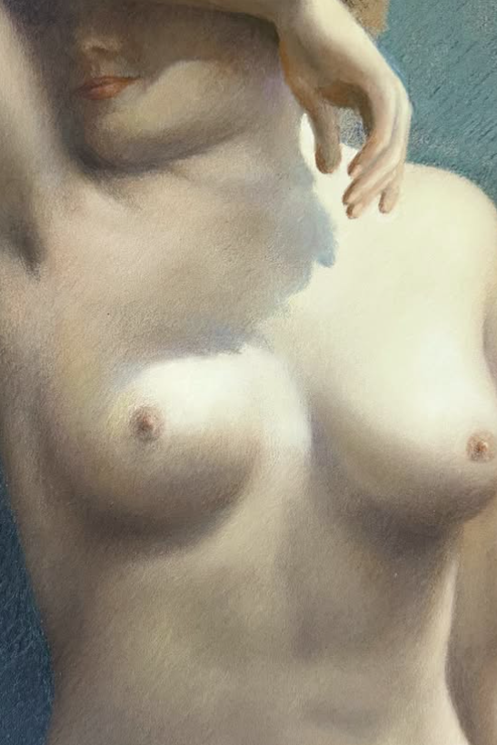 1941 Pastel on Board 'Nude' Framed Signed