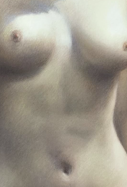 1941 Pastel on Board 'Nude' Framed Signed