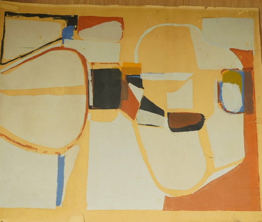 Abdtact Silkecreen by Pamela Scott b.1937