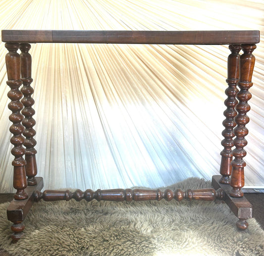 19th Century Game Board Side Table
