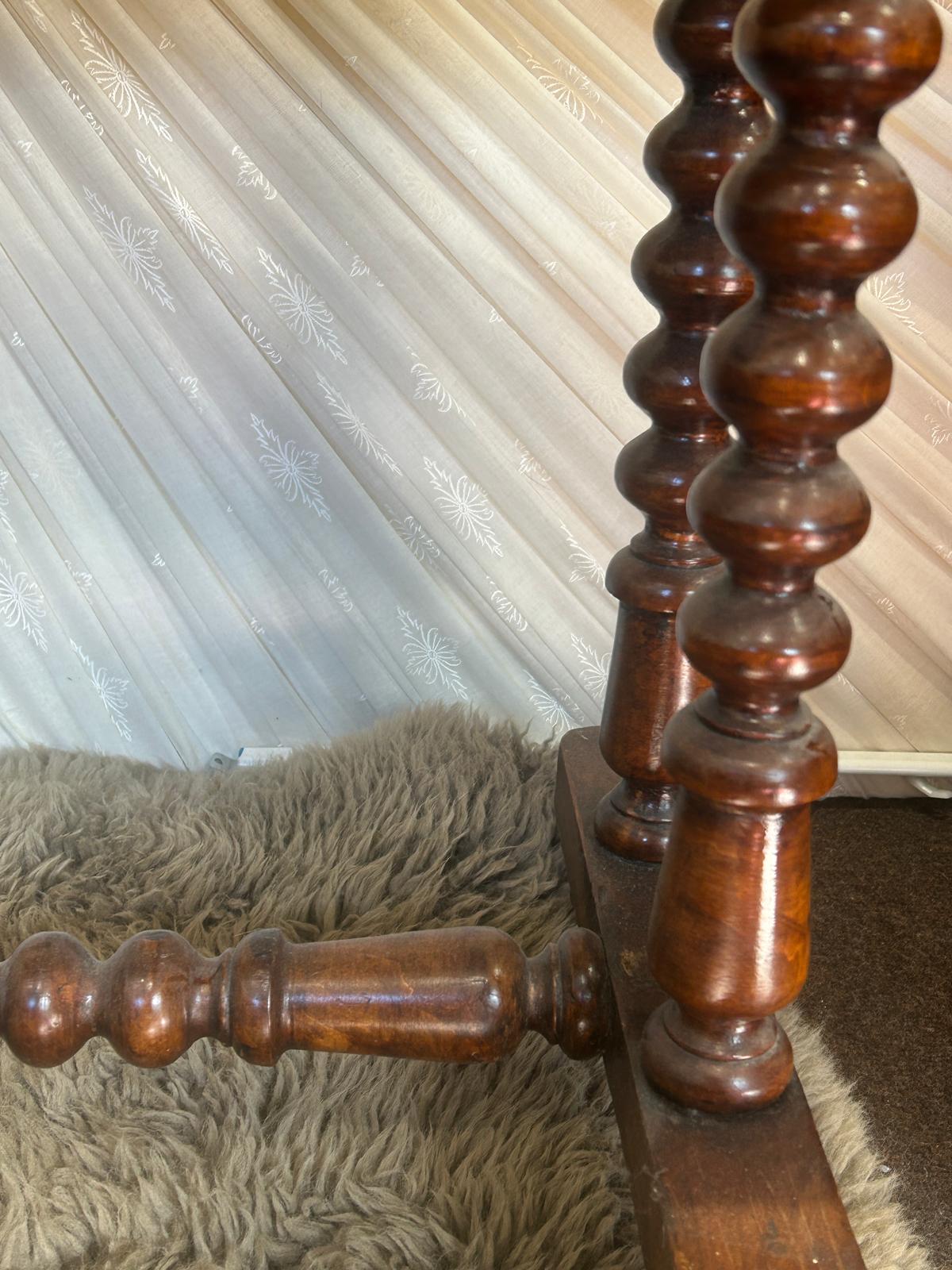 19th Century Game Board Side Table