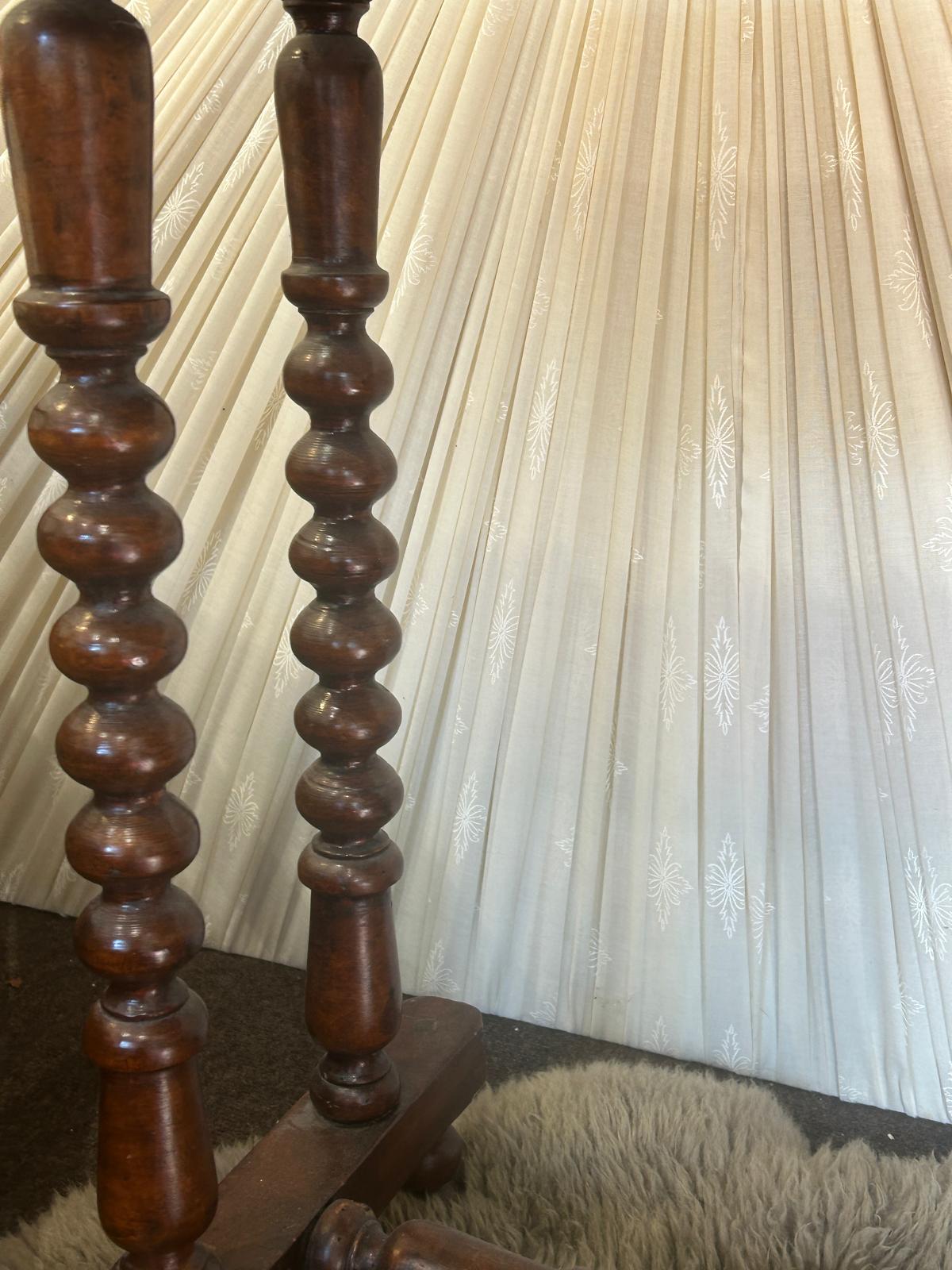 19th Century Game Board Side Table