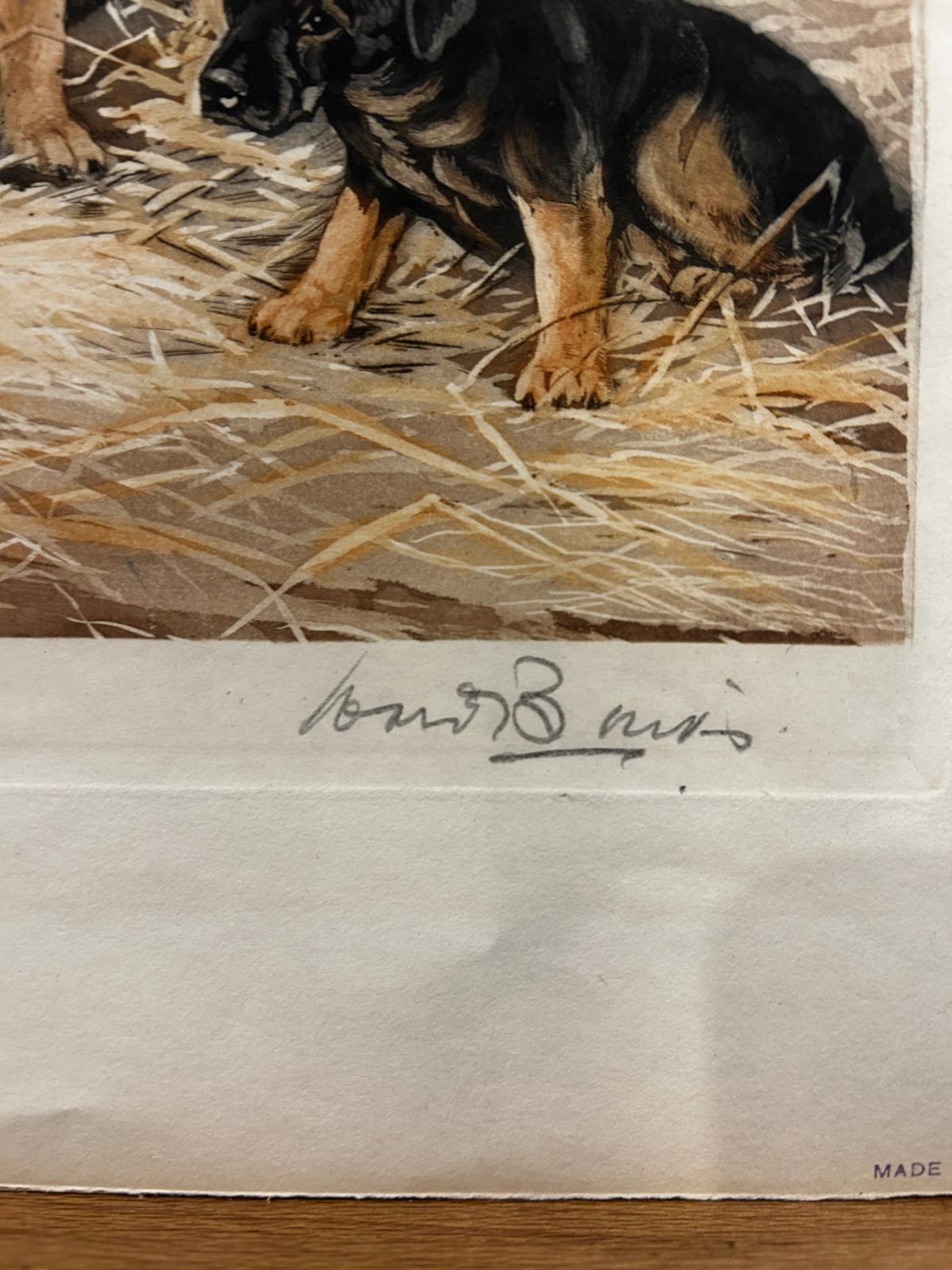 Reuben Ward Binks (1880-1950) Signed Coloured Etching