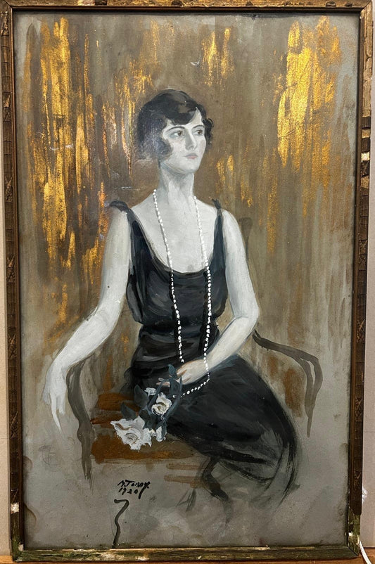 A 1920'S FEMALE PORTRAIT